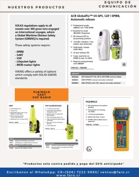 Radiobaliza de localización EPIRB